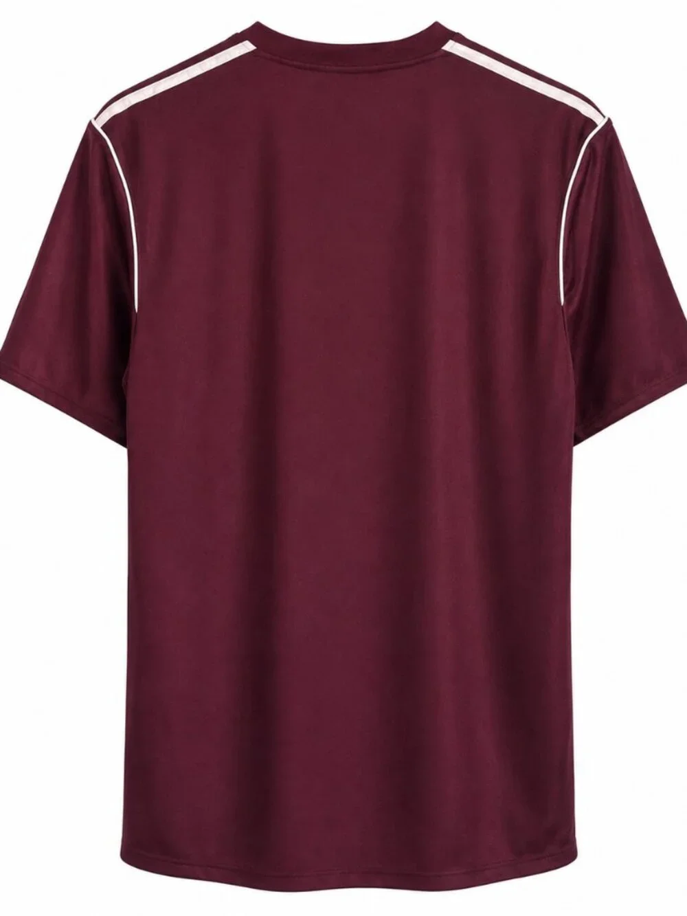 Adidas Maroon Short Sleeve Men’s Performance Climalite Jersey Shirt Size XL